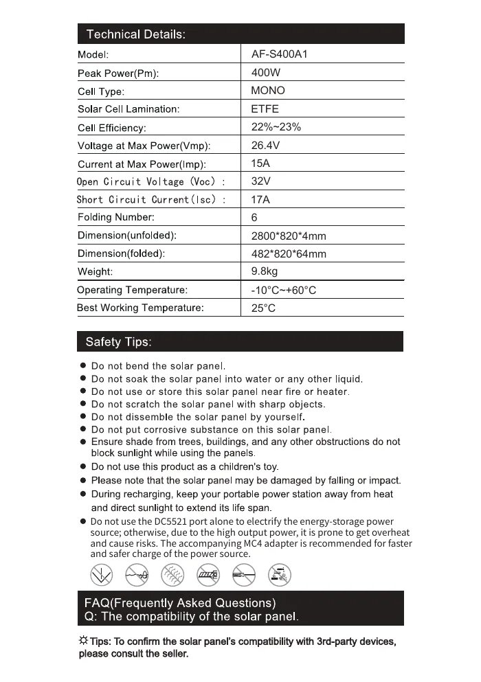 Safety Tips з manual