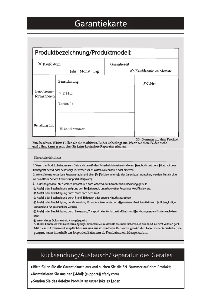 Оригінальна сторінка 10 з PDF-manual AFERIY AF-S400A1