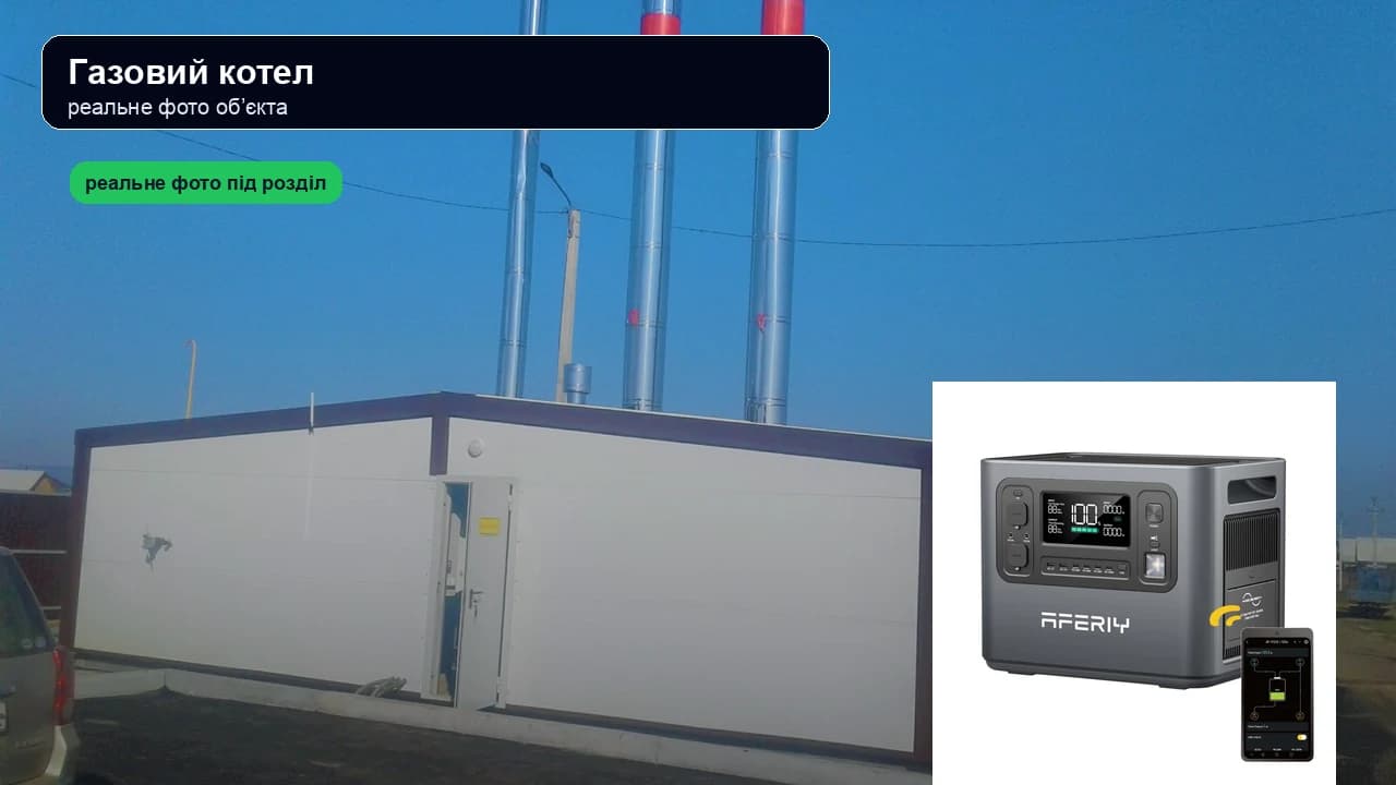Газовий котел від AFERIY AF-P210, AFERIY AF-P280 та AFERIY AF-P310