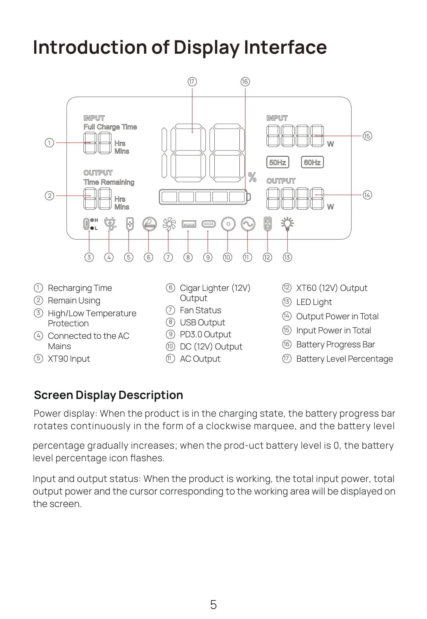 Оригінальна сторінка 8 з PDF-manual AFERIY AF-P210