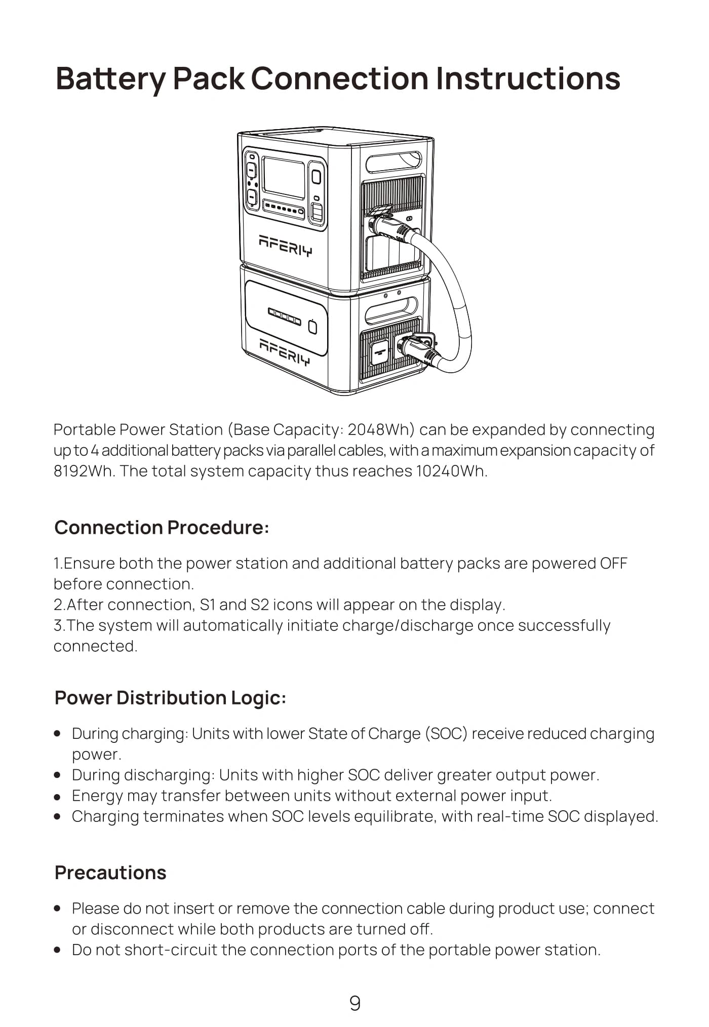 Battery Pack Connection Instructions