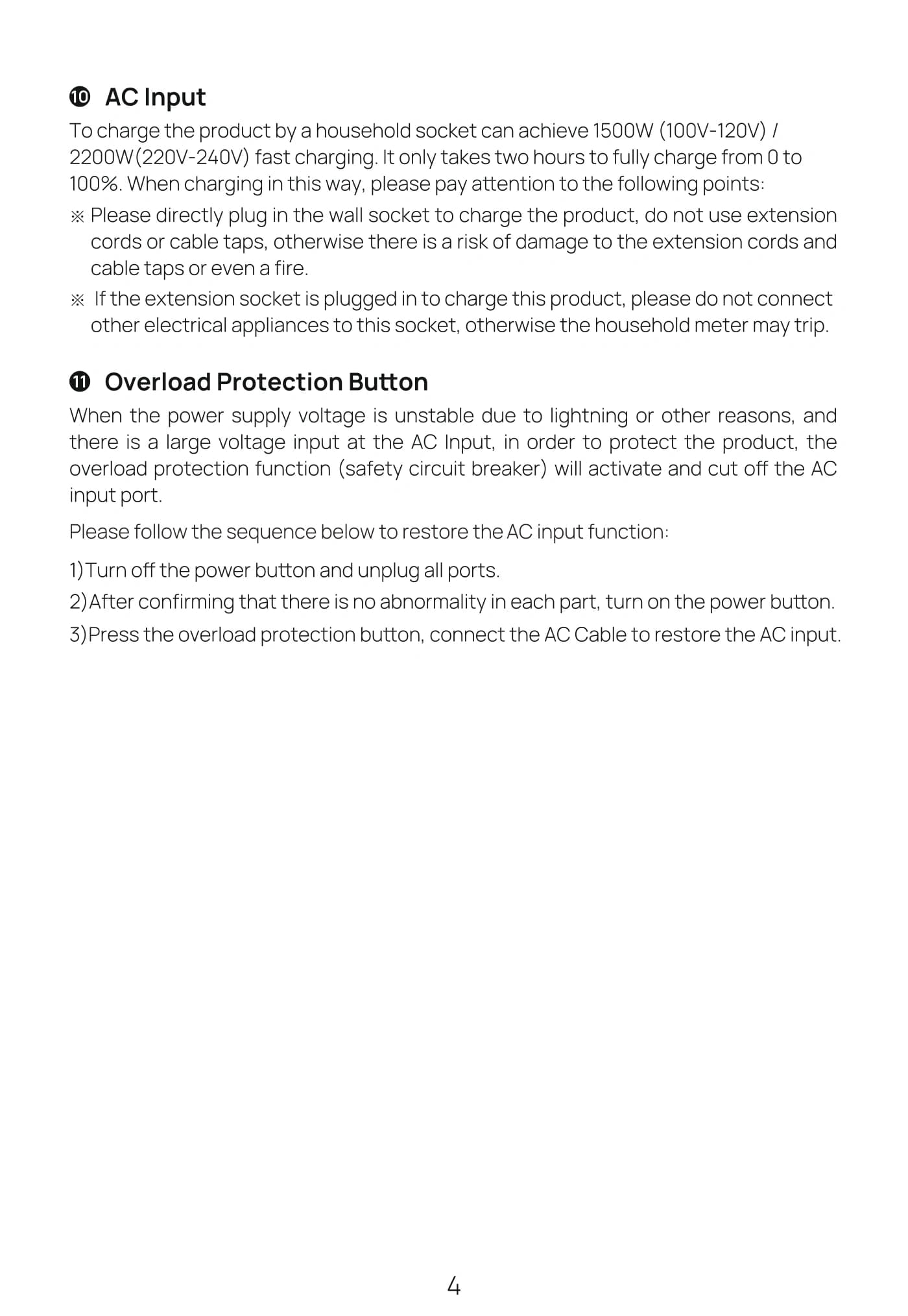 Оригінальна сторінка 8 з PDF-manual AFERIY AF-P310