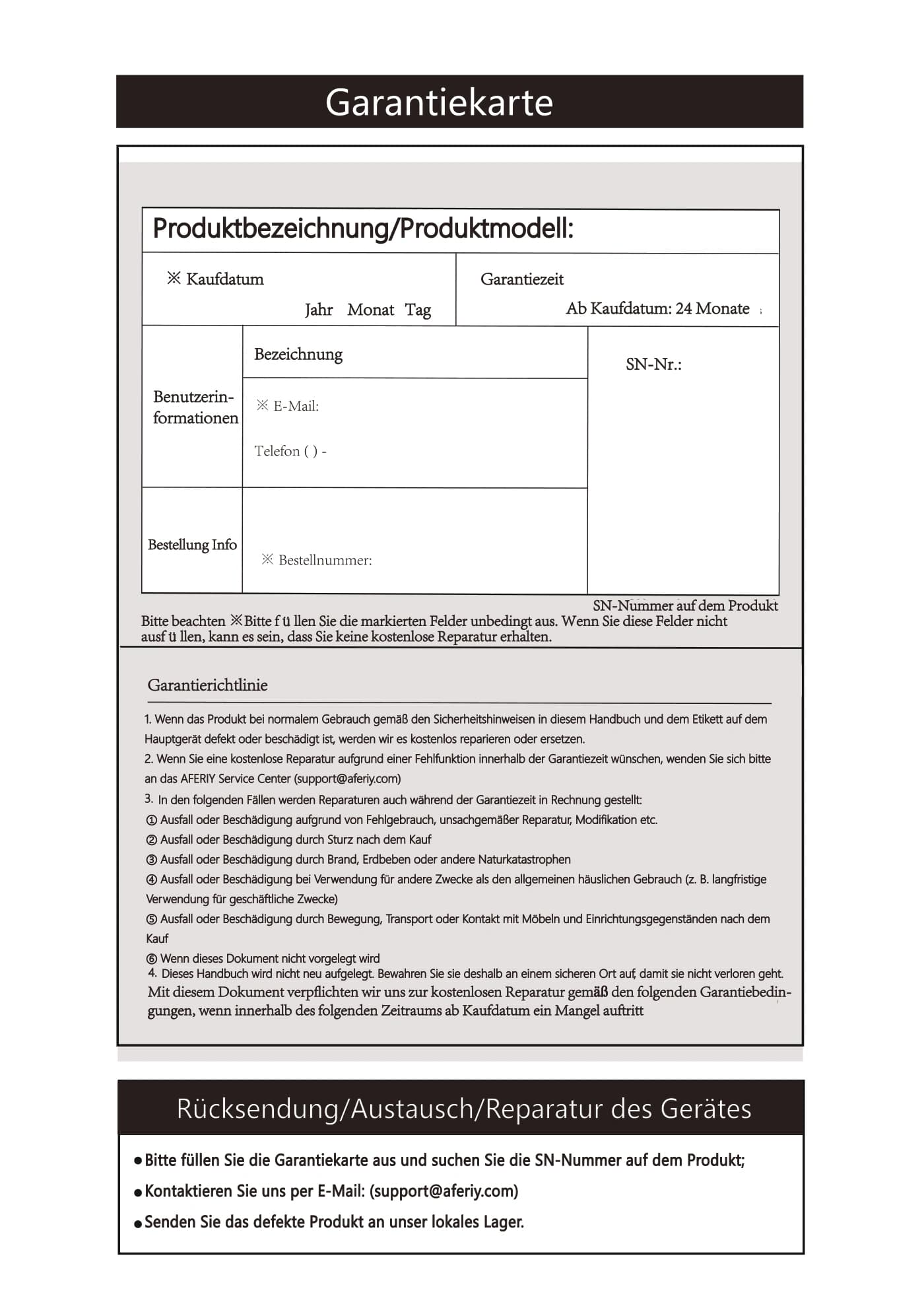 Оригінальна сторінка 10 з PDF-manual AFERIY AF-S400A1