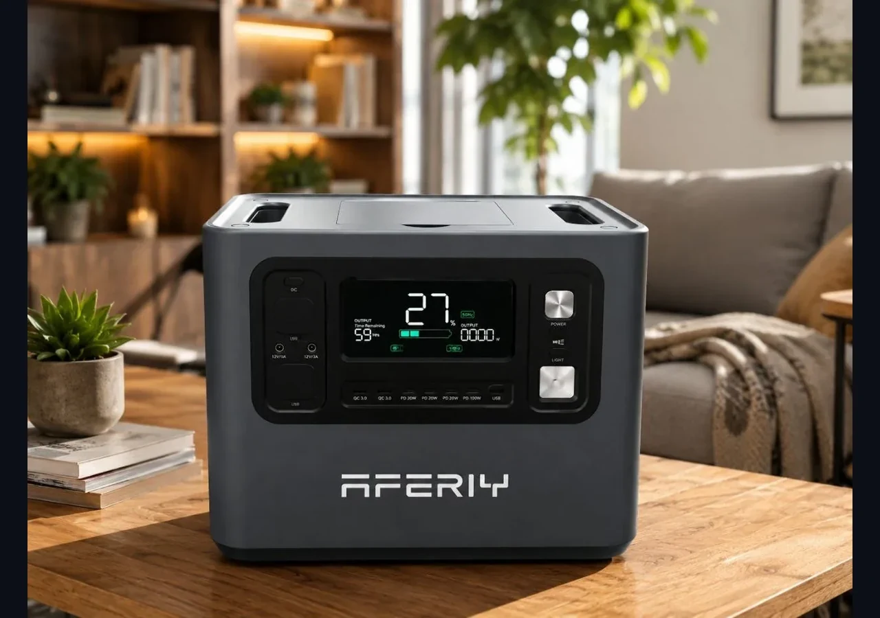 AFERIY AF-P210 як збалансована зарядна станція для квартири