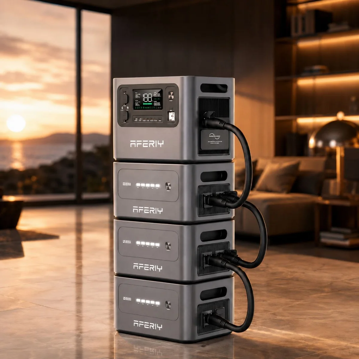 AFERIY P280 - портативна електростанція 2800W / 2048Wh